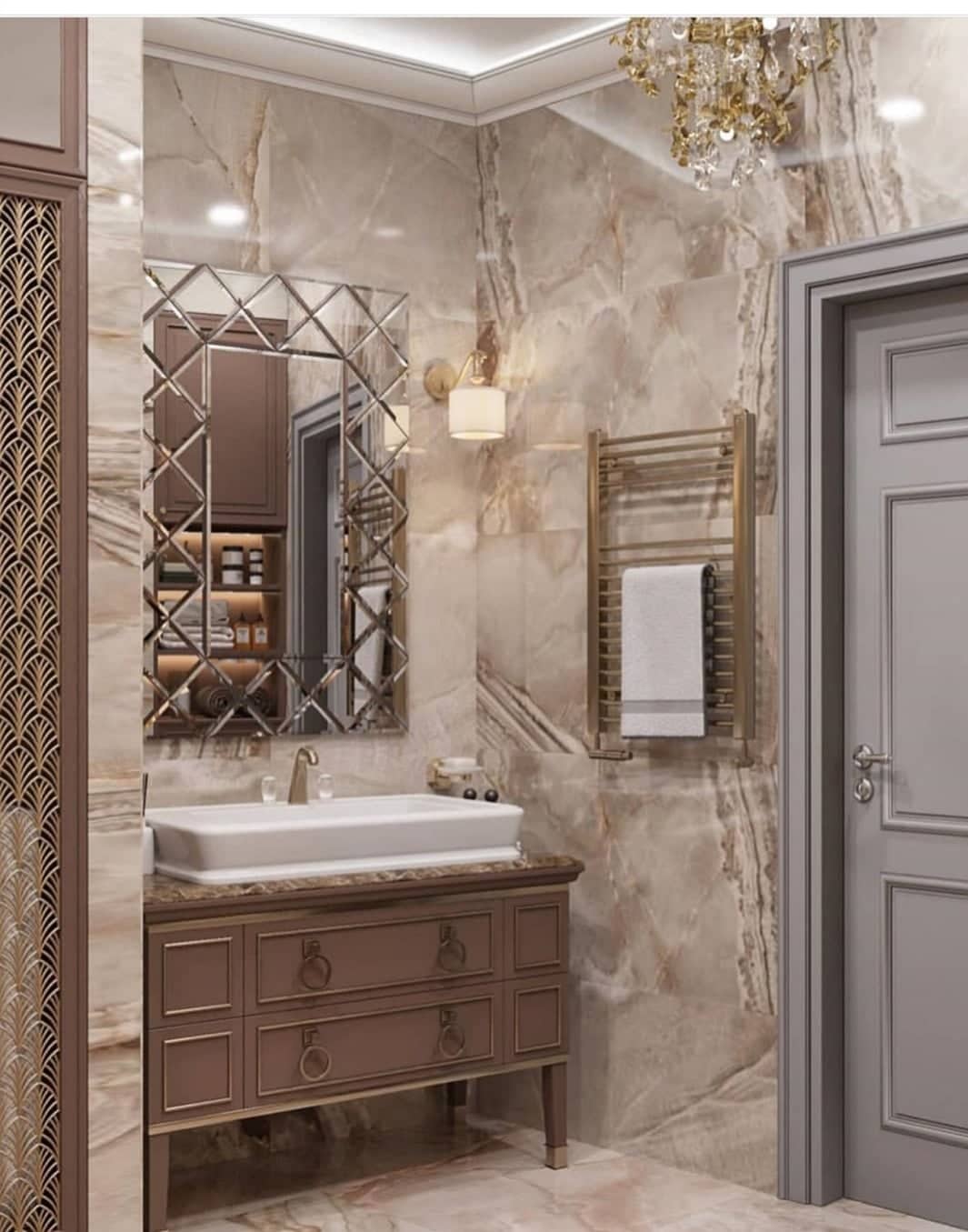 Lake boyalı Banyo dolapları resimleri