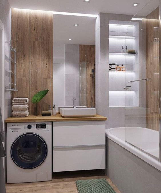 Lake boyalı Banyo dolapları resimleri