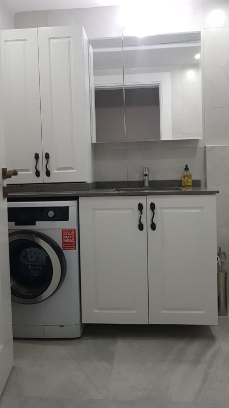 Lake boyalı Banyo dolapları resimleri