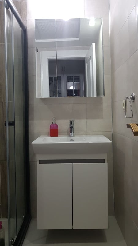 Lake boyalı Banyo dolapları resimleri